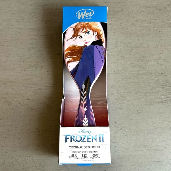 Wet Brush Detangler Hair Brush Disney Frozen II Anna NEW Limited Edition - Picture 3 of 6